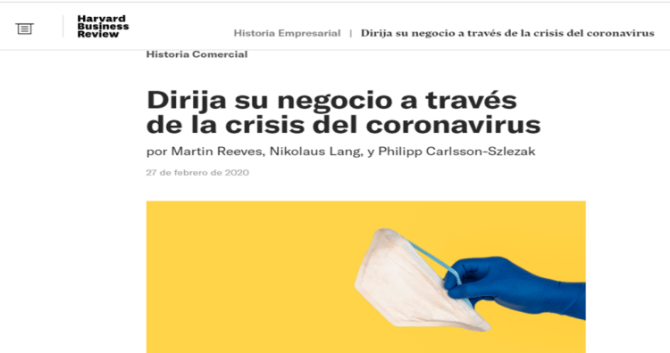 Dirija su negocio a través de la crisas del&nbsp;coronavirus